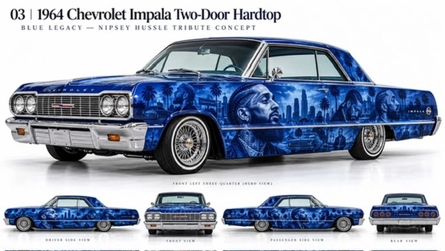 1964 Chevrolet Impala Two-Door Hardtop Tribute concept concept