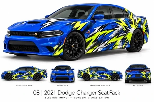 2021 Dodge Charger Scat Pack Graphic concept