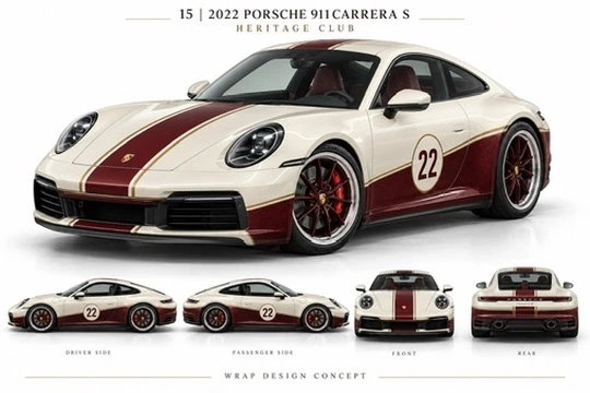 2022 Porsche 911 Carrera S Motorsport concept