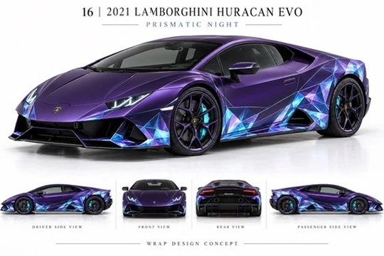 2021 Lamborghini Huracan Evo Geometry concept
